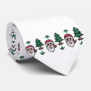 Corbata Navidades feos Santa Thunder_Cove estilo suéter
