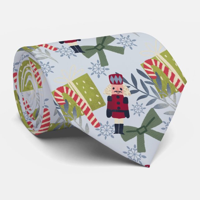 Corbata navidades festivos desnudos (Enrollado)