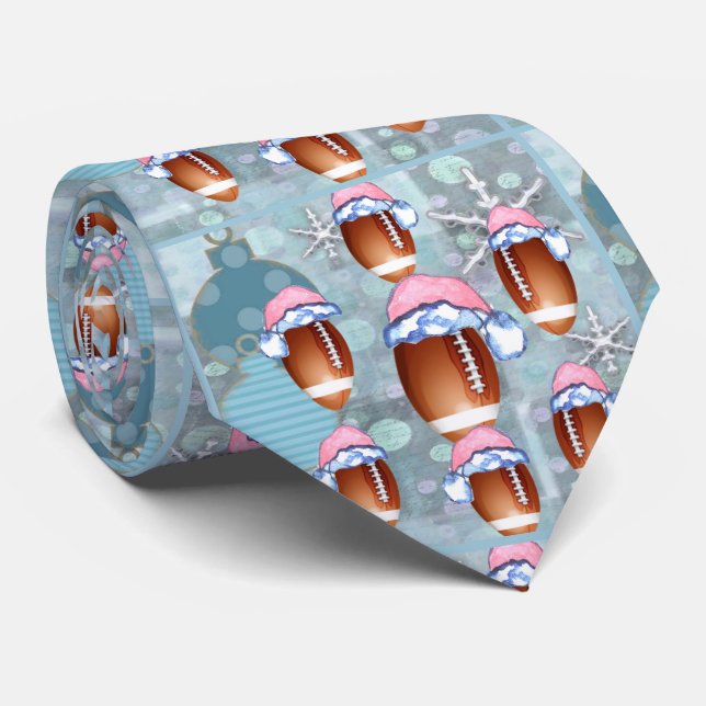 CORBATA NAVIDADES FOOTBALLS (Enrollado)