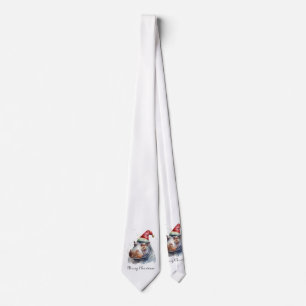 Corbata Navidades Hippo, personalizable