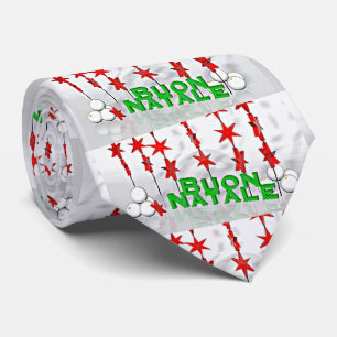 Corbata navidades ITALIANOS DE "BUON NATALE" LE VINIERON