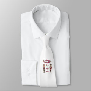 Corbata Navidades Nutcracker deja ir a las nueces
