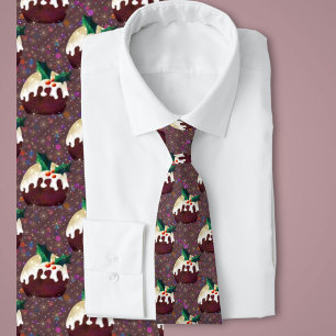 Corbata Navidades Plum pudding