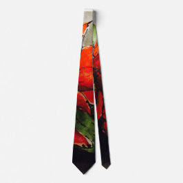 Corbata Navidades Poinsettia Neck Tie