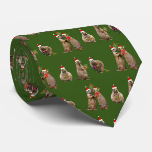 Corbata Navidades Prairie Tie (verde oscuro)