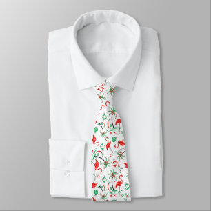 Corbata Navidades rojos Flamingo Multi tie