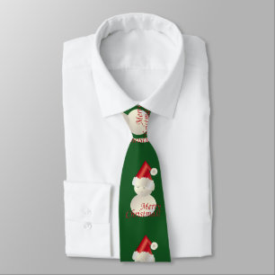 Corbata Navidades Snowman