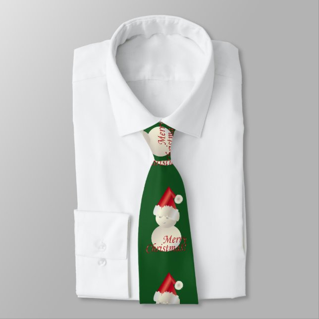 Corbata Navidades Snowman (Atado)