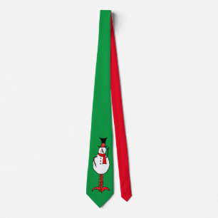 Corbata Navidades Snowman