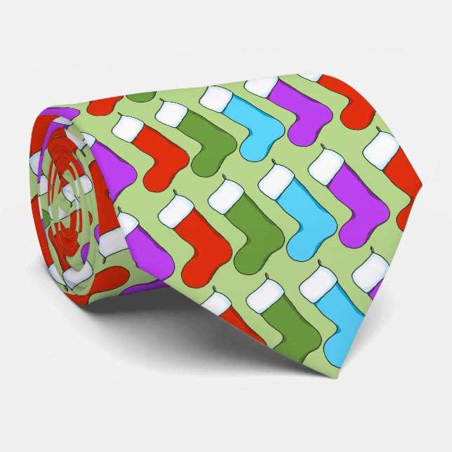 Corbata Navidades Stocking Tie (Enrollado)