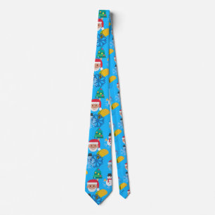 Corbata navidades taco emoji