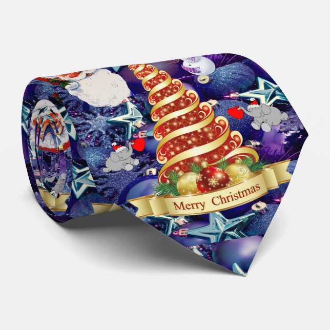 Corbata Navidades Tie, Snowman (Enrollado)