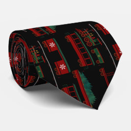 Corbata Navidades Train Fleet Tie