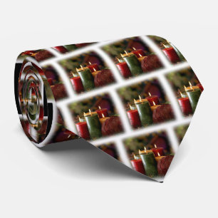 Corbata Navidades Vela el empate masculino