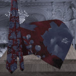 Corbata Navy Burgundy Bordeaux Peony Elegant Wedk<br><div class="desc">Elegante corbata de cuello boda azul marino y burdeos rojo burdeos con fondo de tela burdeos de color agua con flores de peón azul marino oscuro y vegetación. Una corbata de cuello de boda,  de color burdeos y marina.</div>