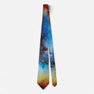 Corbata Nebulosa Trifida Foto Colorida del Hubble en el Es