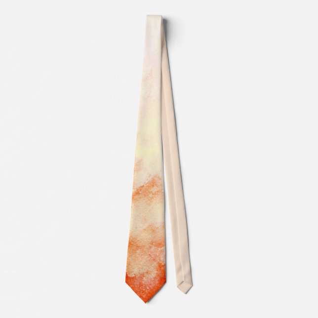 Corbata Nebulosa Vermillion (Anverso)