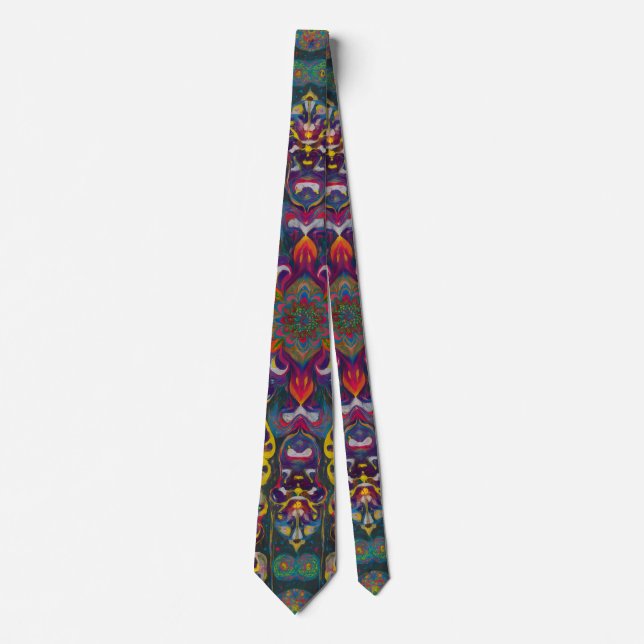 Corbata Neck Tie Abstruct Pattern beautiful tie (Anverso)