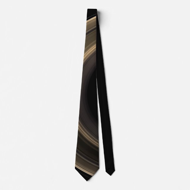 CORBATA NECK TIE DE LOS ANILLOS DE SATURN (Anverso)