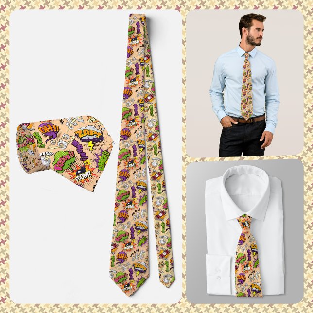 Corbata NECKTIE - Comic Sound Effect Images - Boom! Zap! (Subido por el creador)