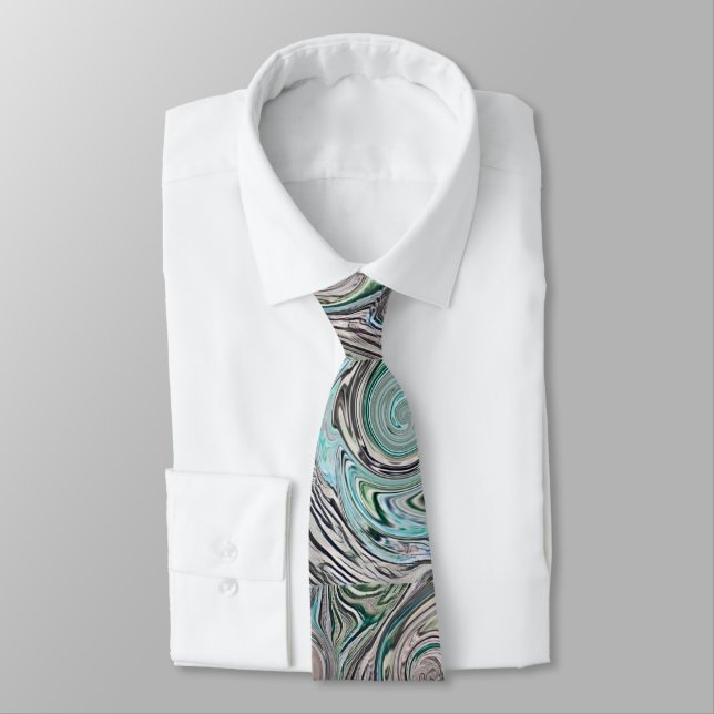 Corbata Necktie con Guay Swirls (Atado)