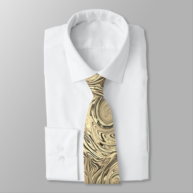 Corbata Necktie con Guay Swirls Neck Ties (Atado)