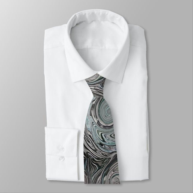 Corbata Necktie con Guay Swirls Neck Ties (Atado)