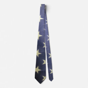 Corbata Necktie de estrellas blancas