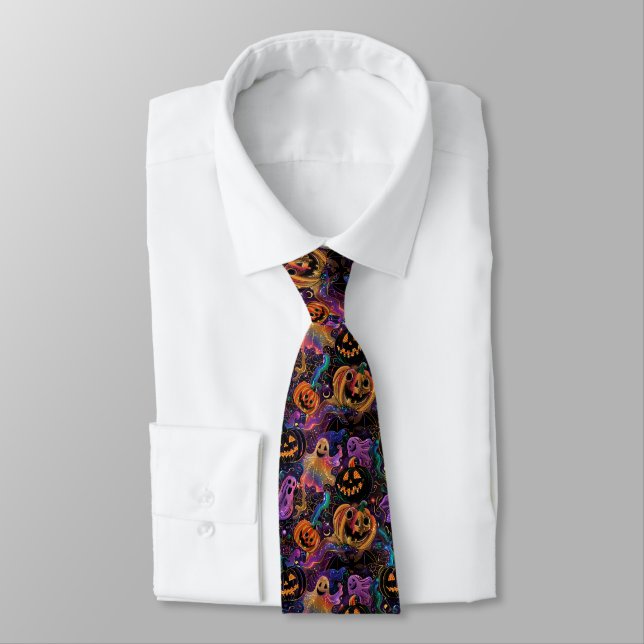 Corbata Necktie de Halloween (Atado)