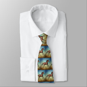 Corbata Necktie de impresión para caballos occidentales
