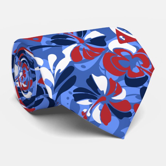 Corbata Necktie de la Revolución Aloha (Enrollado)