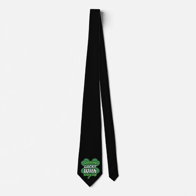 Corbata Necktie de la sierra afortunada (Anverso)