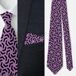 Corbata Necktie de patrón geométrico cútrico colorido<br><div class="desc">Necktie de patrón geométrico cútrico colorido.</div>