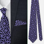 Corbata Necktie de patrón geométrico cútrico colorido<br><div class="desc">Necktie de patrón geométrico cútrico colorido.</div>