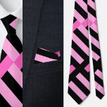 Corbata Necktie de patrón geométrico cútrico colorido<br><div class="desc">Necktie de patrón geométrico cútrico colorido.</div>