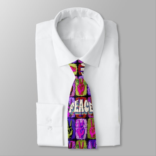 Corbata Necktie de paz (Atado)