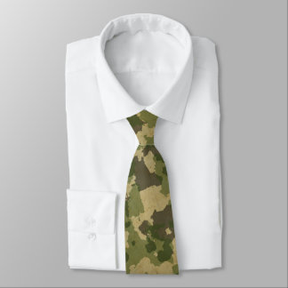 Corbata Necktie del camuflaje