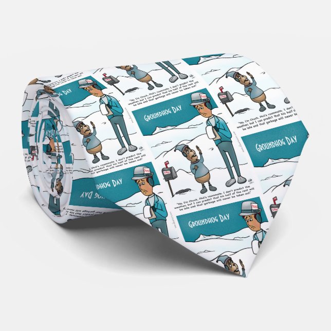Corbata Necktie del Día del Resto (Enrollado)