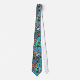 Corbata Necktie diseño de graffiti