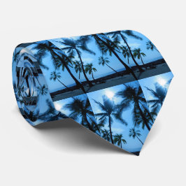Corbata Necktie hawaiana masculina