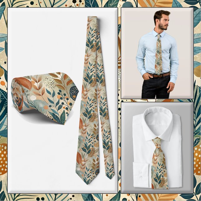 Corbata NECKTIE - Hojas, hojas, hojas (Subido por el creador)