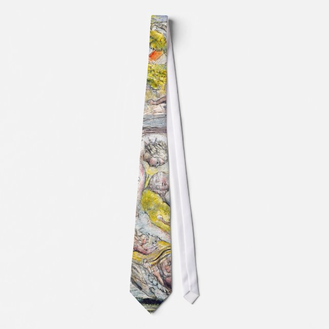 Corbata Necktie: Misterioso sueño de William Blake (Anverso)
