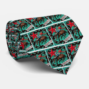 Corbata Necktie, piloto bronce de Rodeo Occidental