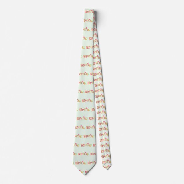 Corbata Necktie primavera (Anverso)
