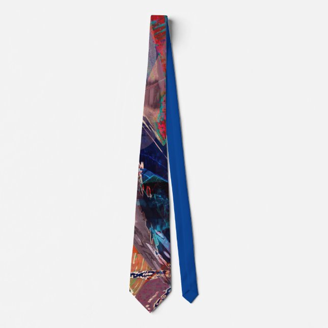 Corbata Necktie psicodélica (Anverso)
