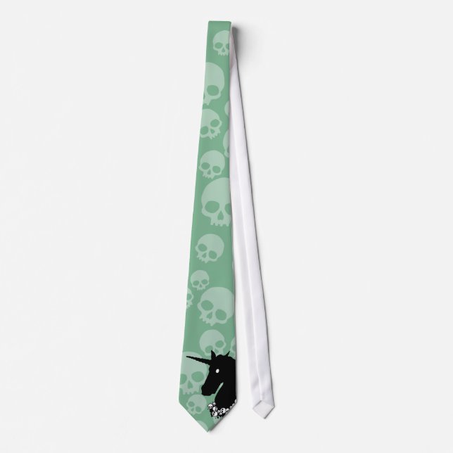 Corbata Necktie Zombie Unicorn (Anverso)