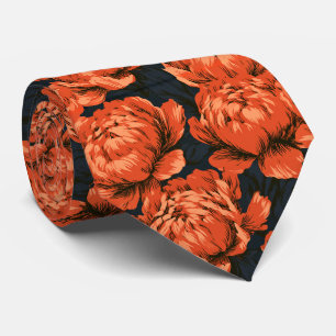 Corbata Negocios de flores de peonías Boda minimalista