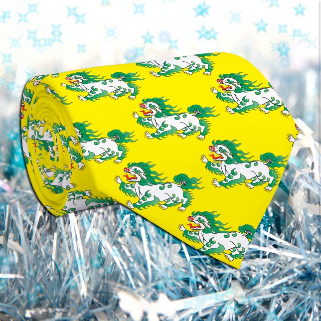 Corbata Negocios Tibet y Bandera Tibetana, Leones de Nieve (Subido por el creador)