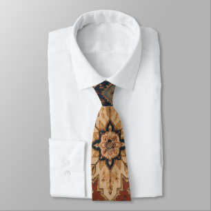 Corbata negra y dorada elegante