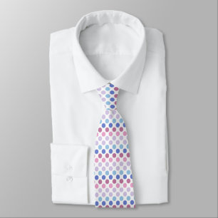Corbata Negrita Bandera del Orgullo Bisexual Colores Polka